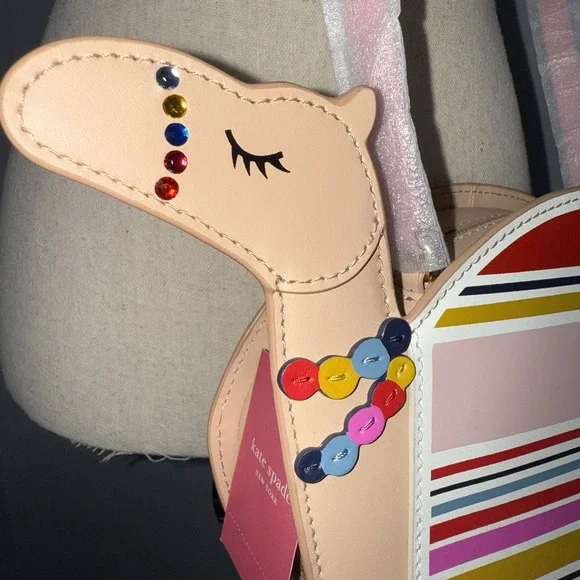 NWT KATE SPADE LEATHER CROSSBODY ICONIC CAMEL BAG WITH LONG STRAP COLLECTIBLE - Picture 15 of 16